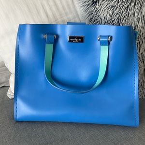 Blue Kate Spade purse